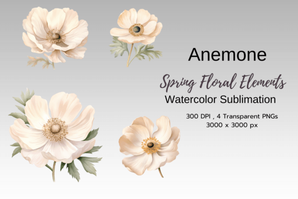 Download Spring Florals Watercolor Clipart Png - Spring florals Collection