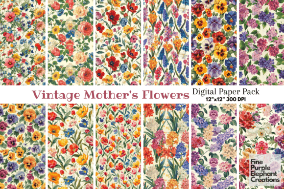 Download Vintage Spring Florals Boho Shabby Chic - Spring florals Collection